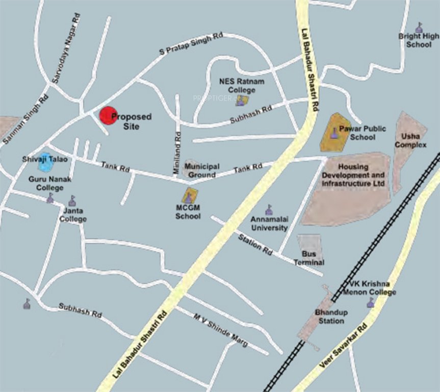  crosswinds Location Plan