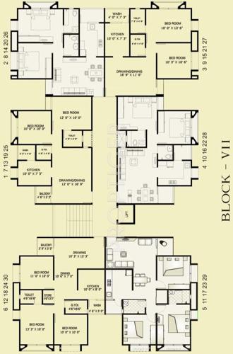  eco-green Images for Cluster Plan of Takshashila Eco Green