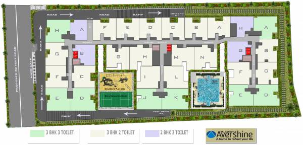  avershine Layout Plan
