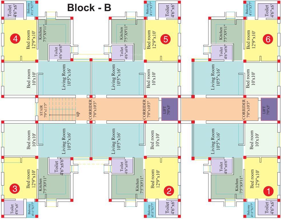 Images for Cluster Plan of Alishan Little Odisha Apartments