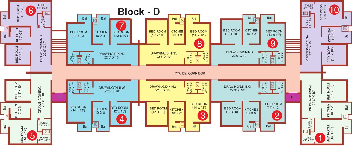 Images for Cluster Plan of Alishan Little Odisha Apartments