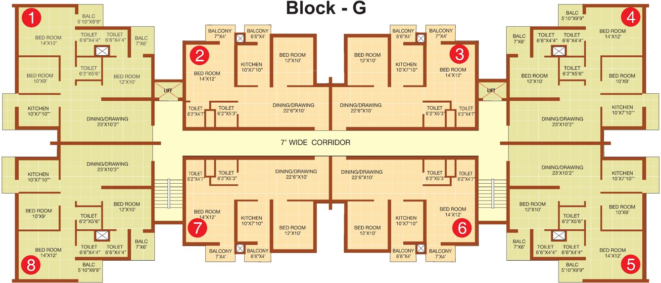 Images for Cluster Plan of Alishan Little Odisha Apartments