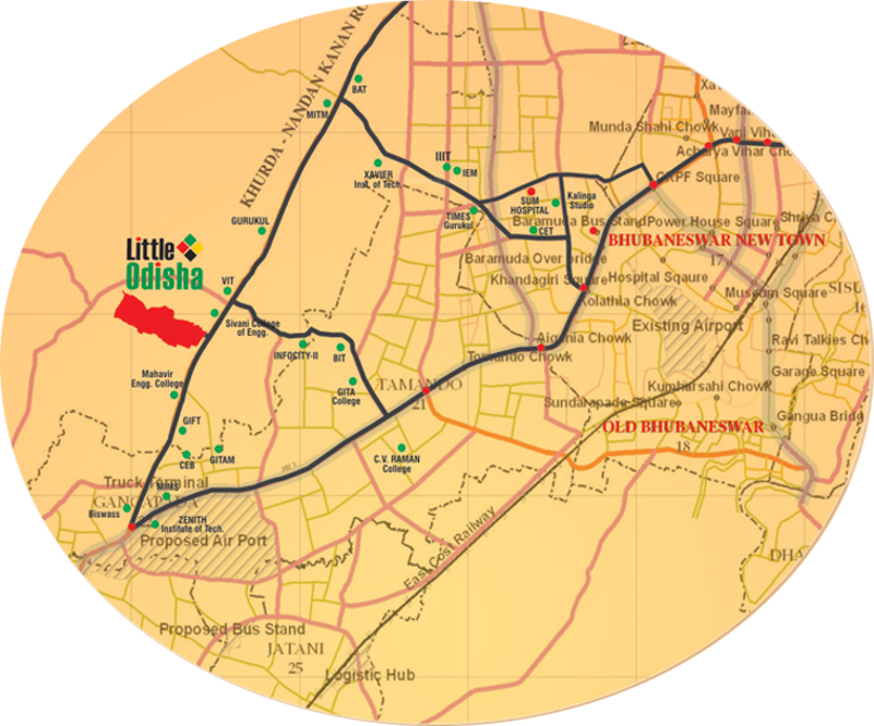 Images for Location Plan of Alishan Little Odisha Simplex