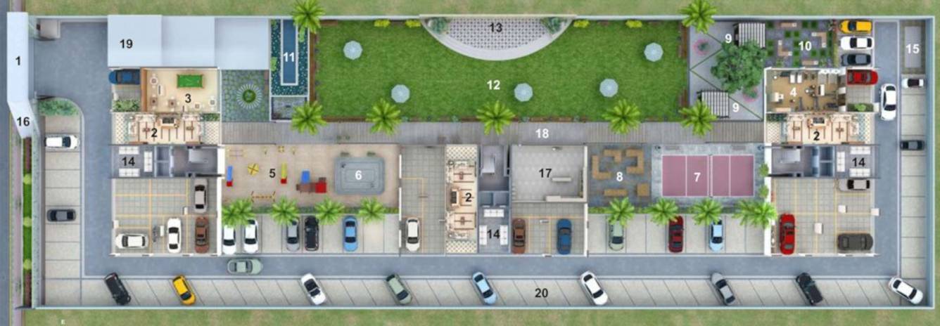 green fortune Layout Plan