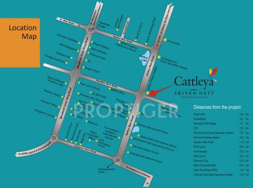  sriven-nest Images for Location Plan of Cattleya Sriven Nest