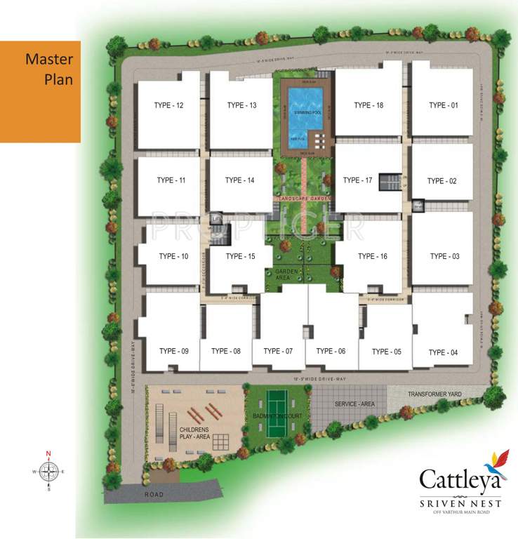  sriven nest Images for Master Plan of Cattleya Sriven Nest