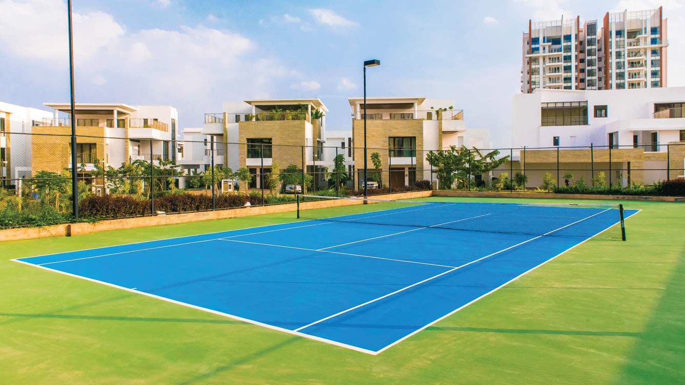 white meadows villas Tennis Court