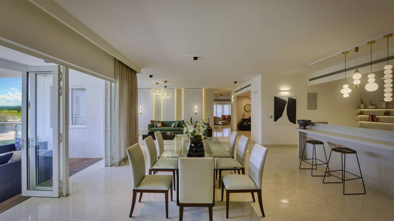 white meadows villas Dining Area