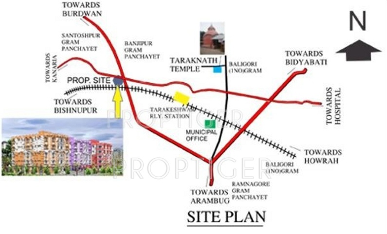 Images for Location Plan of Sarada Satyam