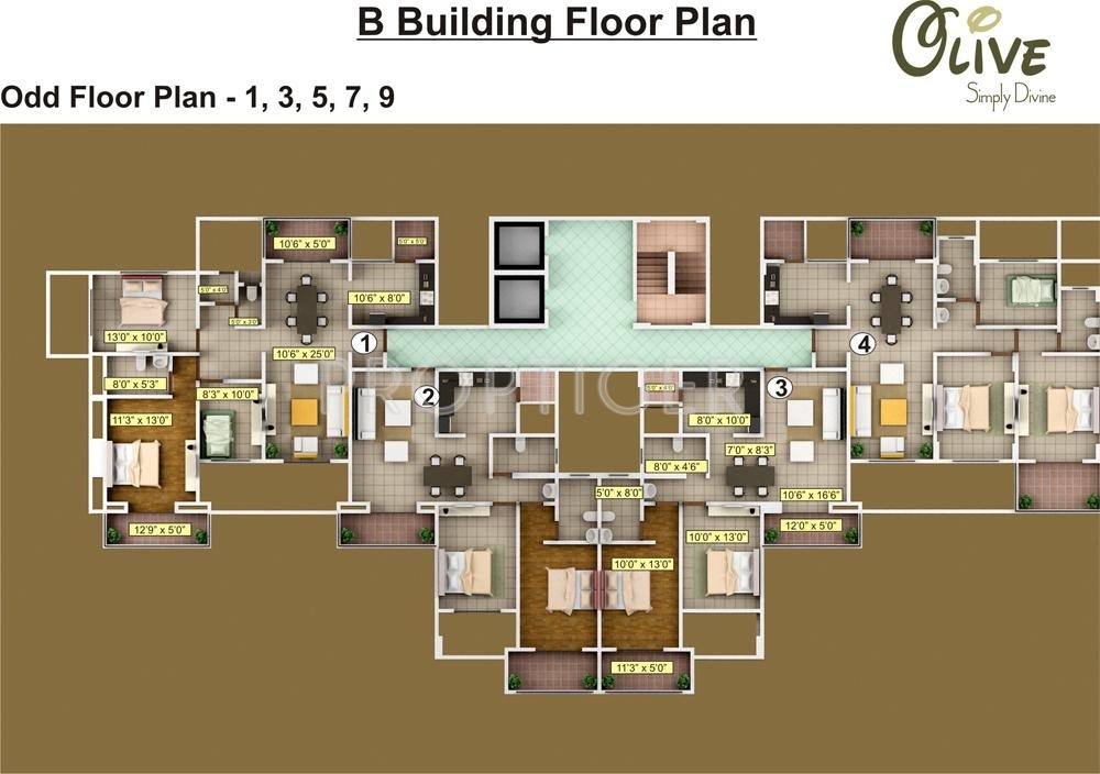 Images for Cluster Plan of Mind Olive