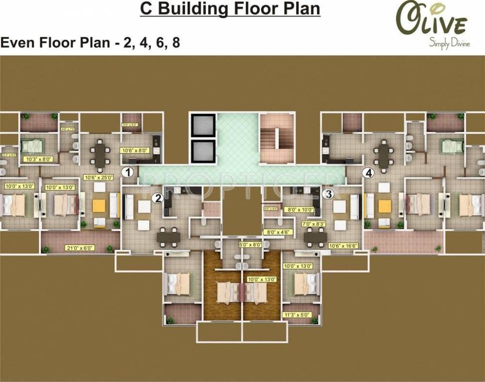 Images for Cluster Plan of Mind Olive