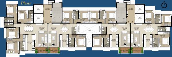 Images for Cluster Plan of Shiv Gardens Tower 1