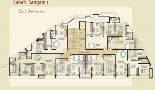  sangam-wing-a Images for Cluster Plan of Shiv Sangam Wing A