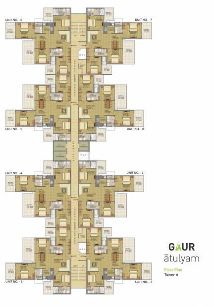 Images for Cluster Plan of Gaursons Atulyam