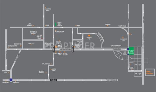 Images for Location Plan of Gaursons Atulyam atulyam Images for Location Plan of Gaursons Atulyam