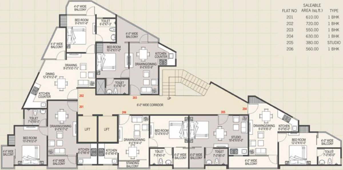 Images for Cluster Plan of Auric Prime Suites