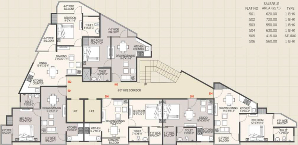 Images for Cluster Plan of Auric Prime Suites