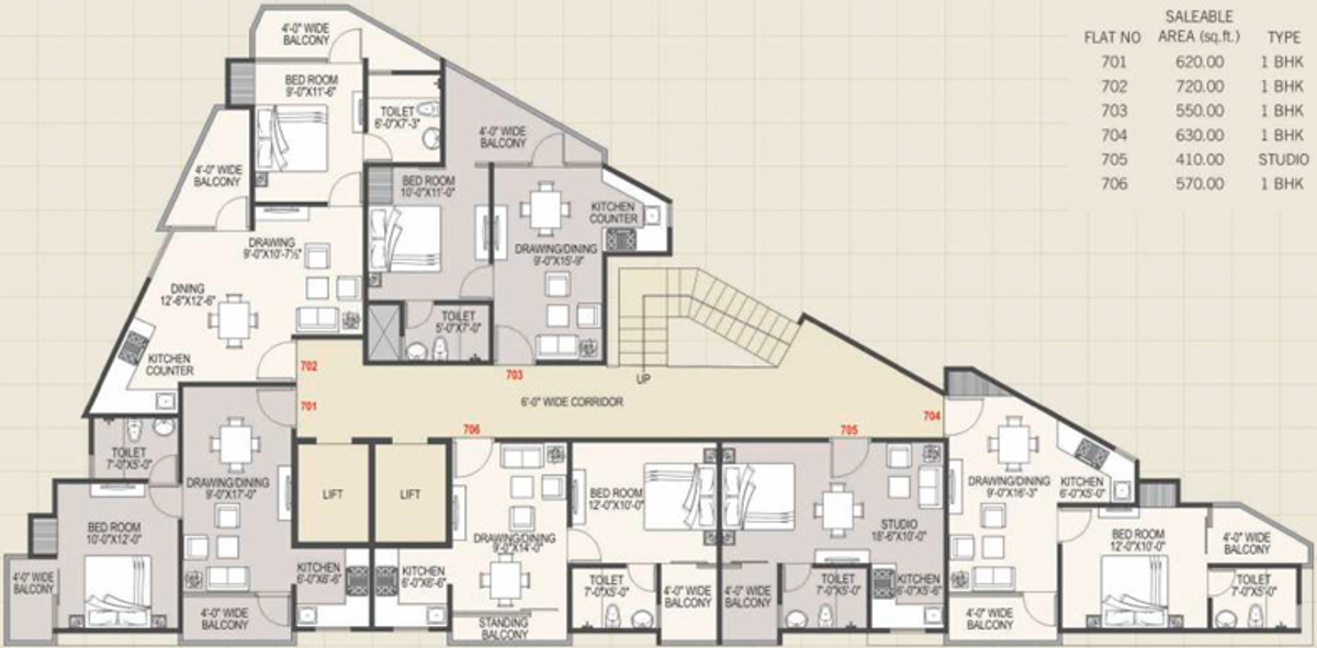 Images for Cluster Plan of Auric Prime Suites