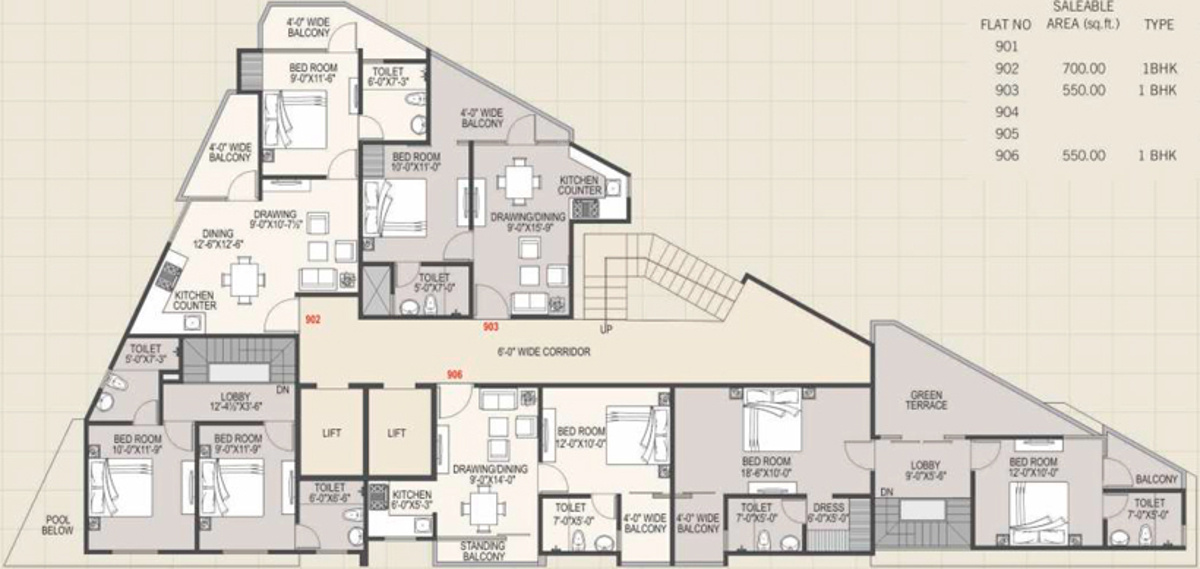 Images for Cluster Plan of Auric Prime Suites