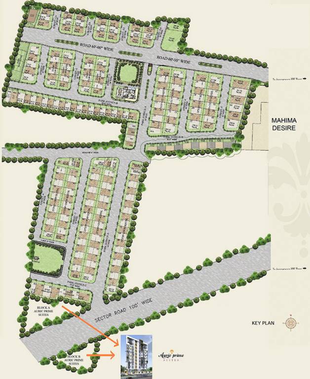 Images for Layout Plan of Auric Prime Suites