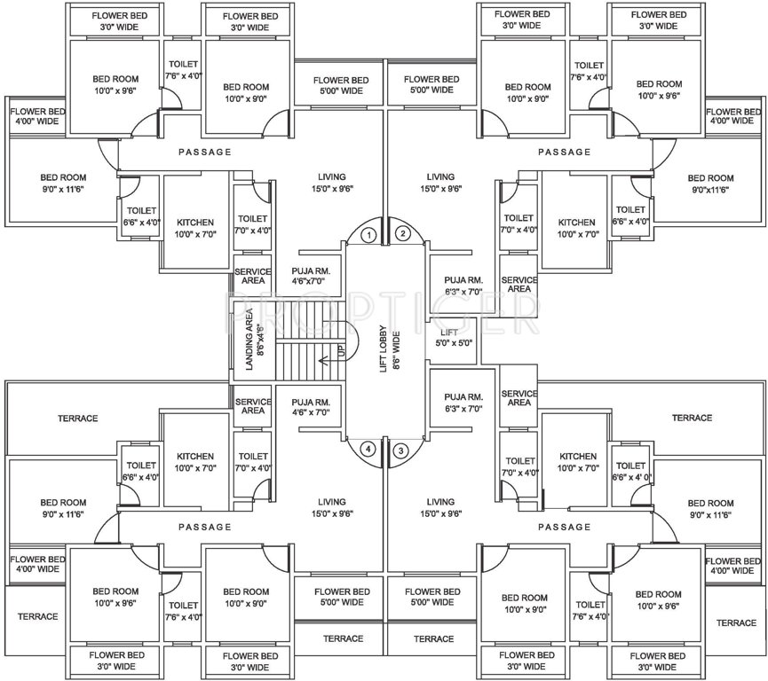  highlands Images for Cluster Plan of Mohan Highlands