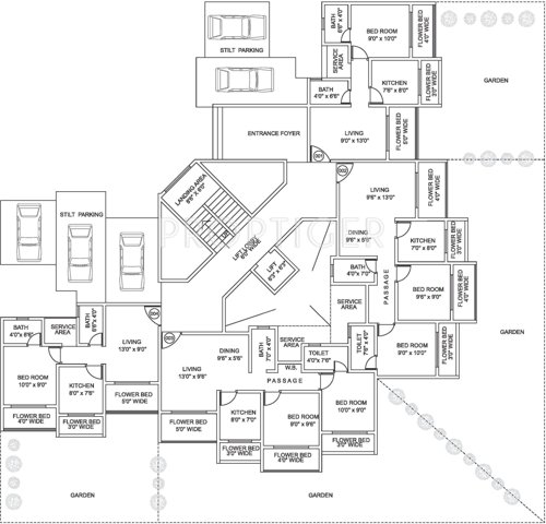  highlands Images for Cluster Plan of Mohan Highlands