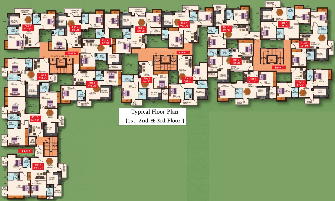 Images for Cluster Plan of Ramani Green Park