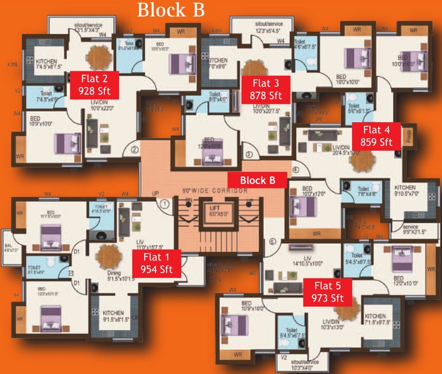 Images for Cluster Plan of Ramani Green Park
