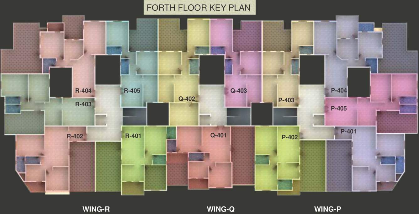  pr plaza Images for Cluster Plan of Gandhi Pramod Rajshri Plaza