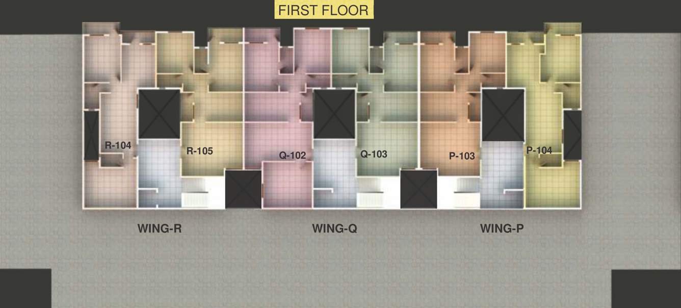  pr plaza Images for Cluster Plan of Gandhi Pramod Rajshri Plaza