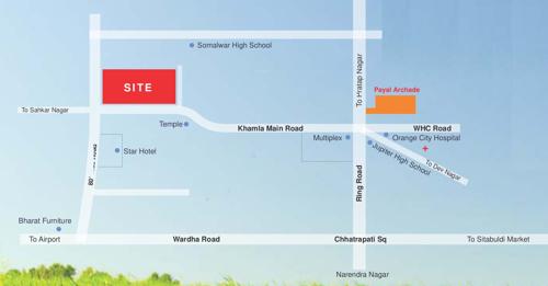 pr-plaza Images for Location Plan of Gandhi Pramod Rajshri Plaza