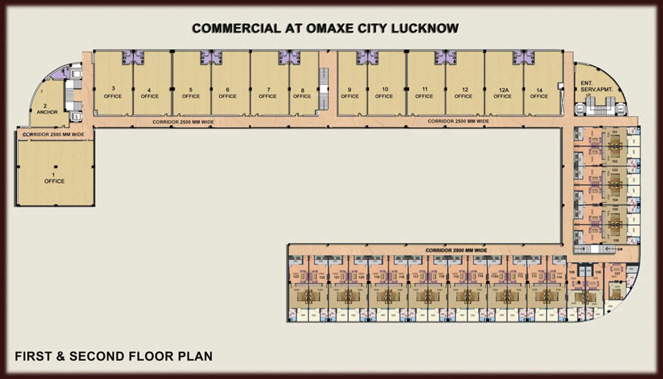  avenue Images for Cluster Plan of Omaxe Avenue