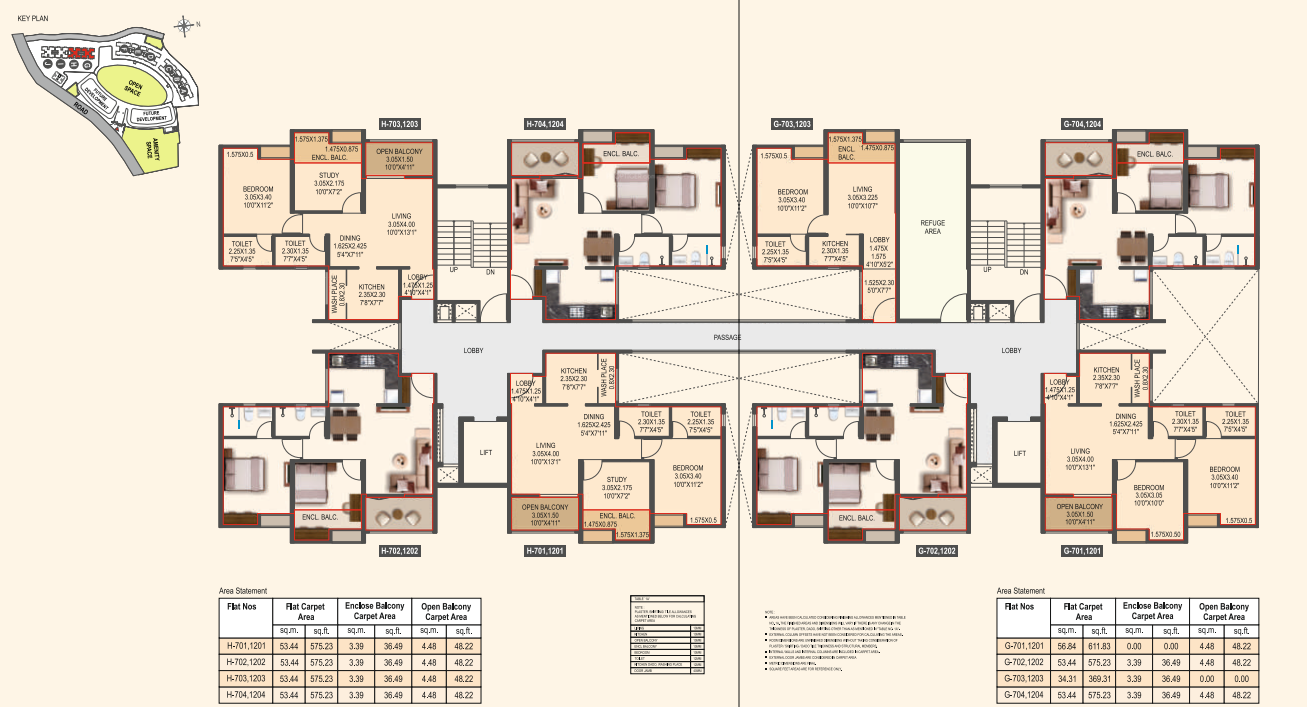  the leaf Wing A Cluster Plan