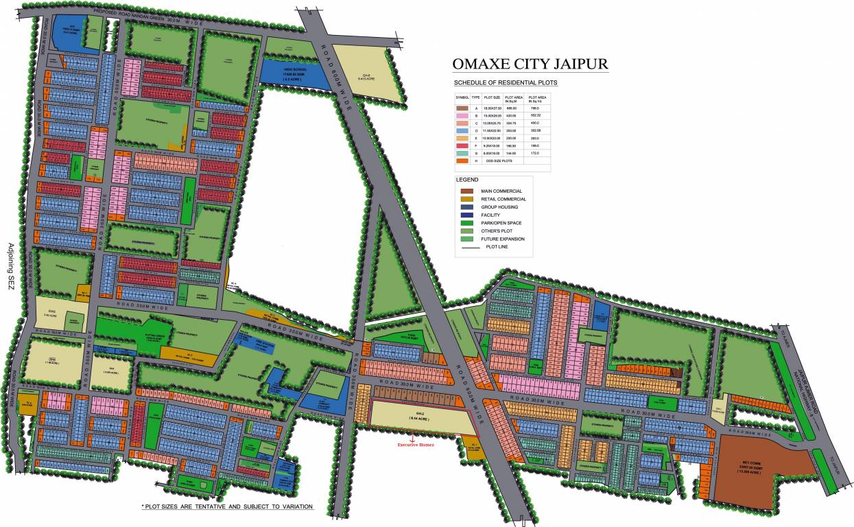 Images for Master Plan of Omaxe Executive Homez
