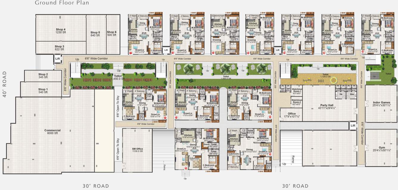  royal Images for Cluster Plan of SM Royal