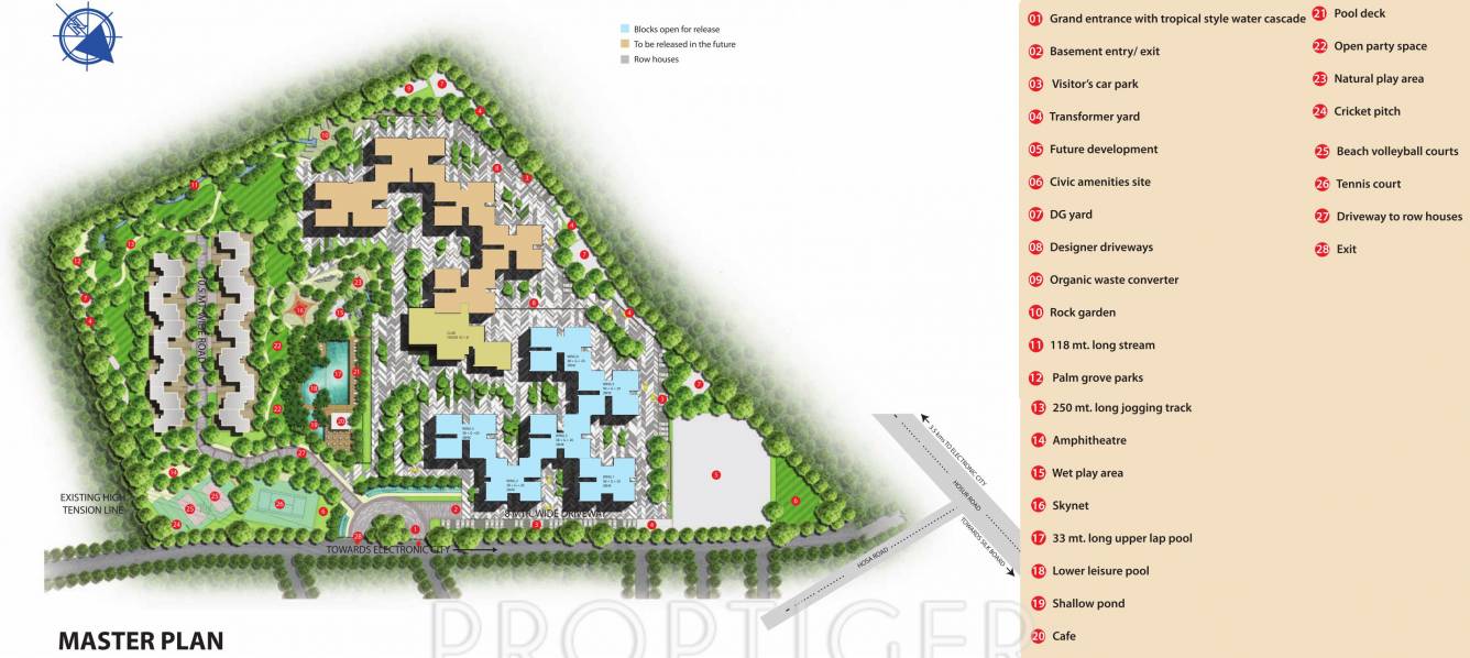 Images for Master Plan of Sobha Silicon Oasis Rowhouses