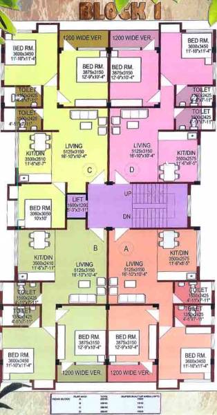 Images for Cluster Plan of SD Shantiniketan