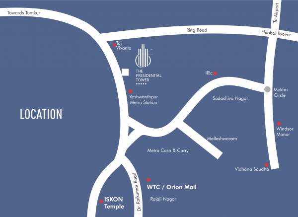 Images for Location Plan of CNTC India The Presidential Tower Images for Location Plan of CNTC India The Presidential Tower
