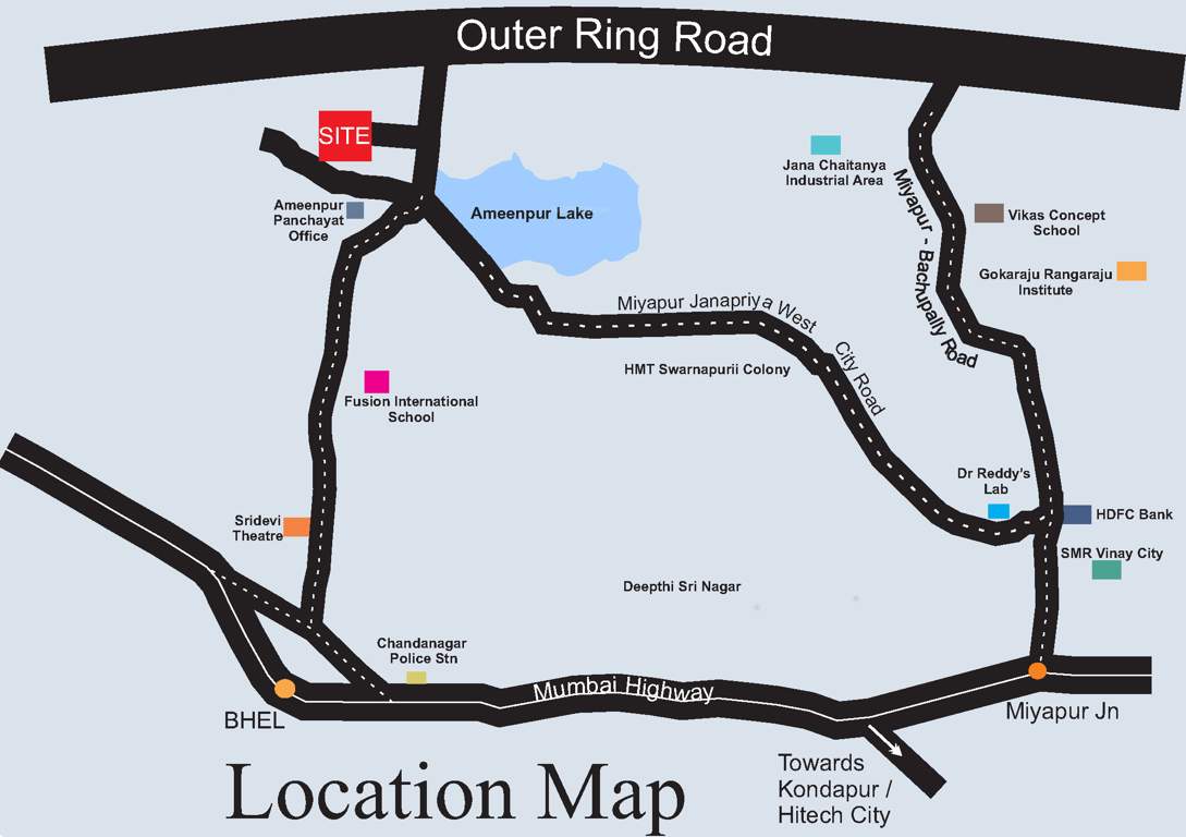 durga homes Images for Location Plan of Durga Durga Homes