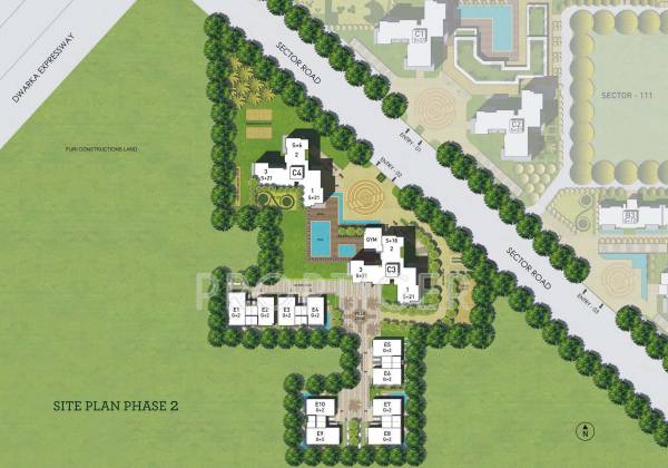 Images for Layout Plan of Puri Diplomatic Greens Villa Images for Layout Plan of Puri Diplomatic Greens Villa