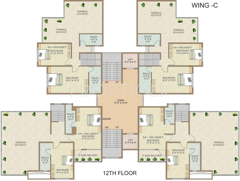  centrum Images for Cluster Plan of Shreeji Centrum