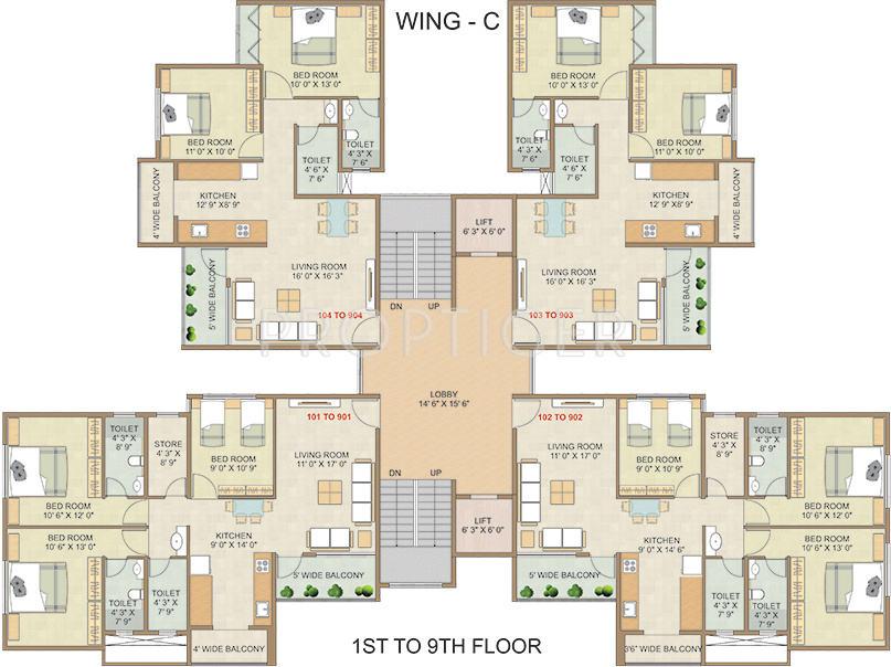  centrum Images for Cluster Plan of Shreeji Centrum
