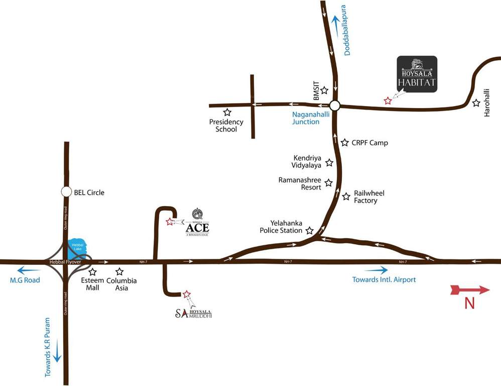  habitat Images for Location Plan of Hoysala Habitat