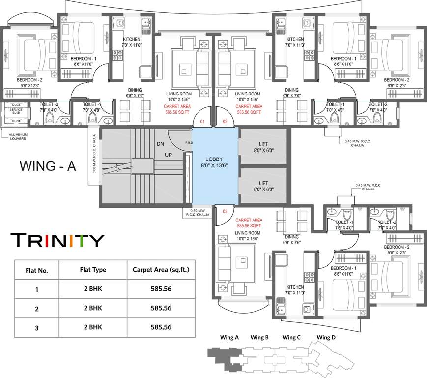 Images for Cluster Plan of GHP Trinity
