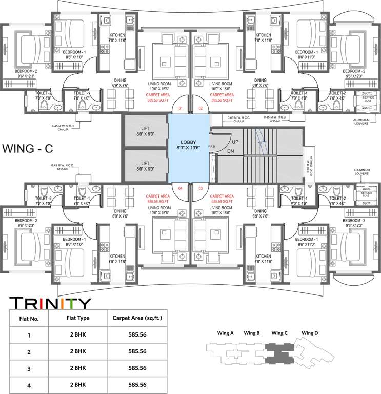 Images for Cluster Plan of GHP Trinity