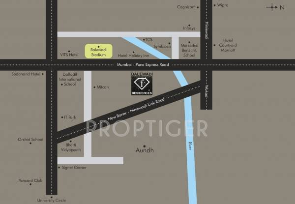 Images for Location Plan of Nahar F Residences