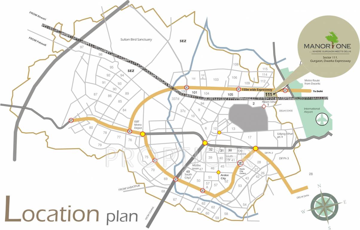 Images for Location Plan of Kashish Manor One Villas