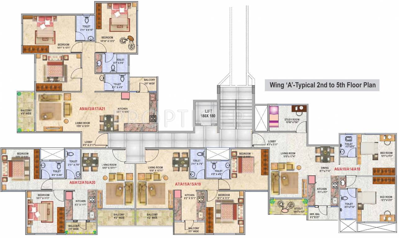 Images for Cluster Plan of Nirman Upavan