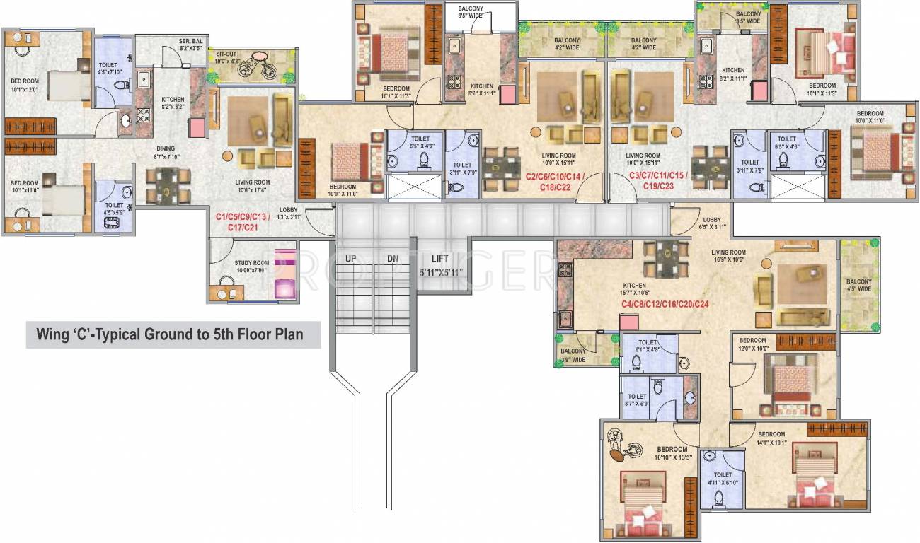 Images for Cluster Plan of Nirman Upavan