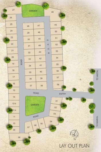  hari vrund Layout Plan